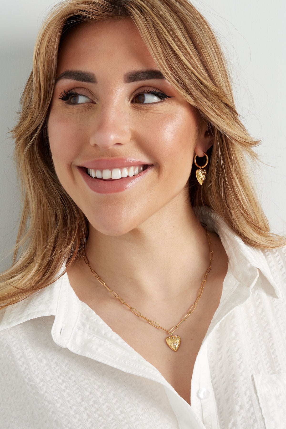 Ketting - Goud - Classic Heart