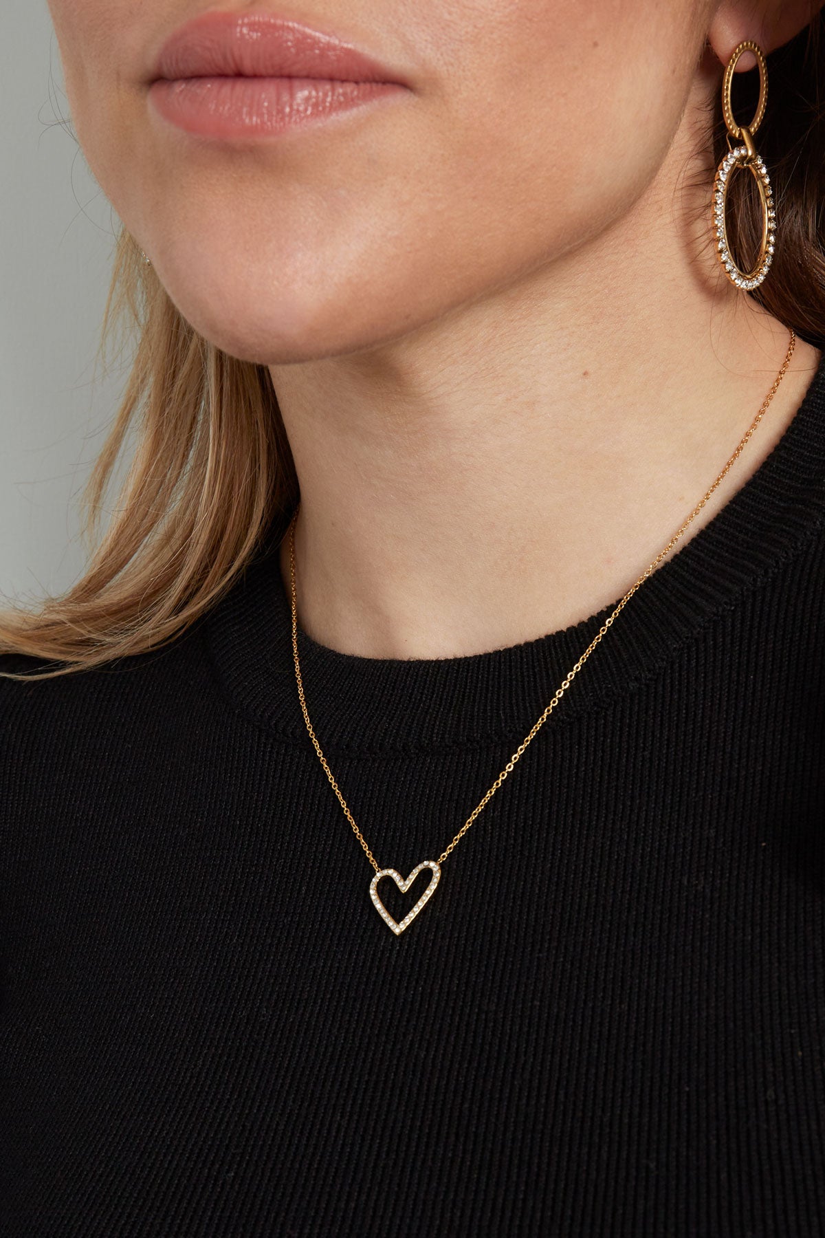 Ketting - Goud - Glitter Love
