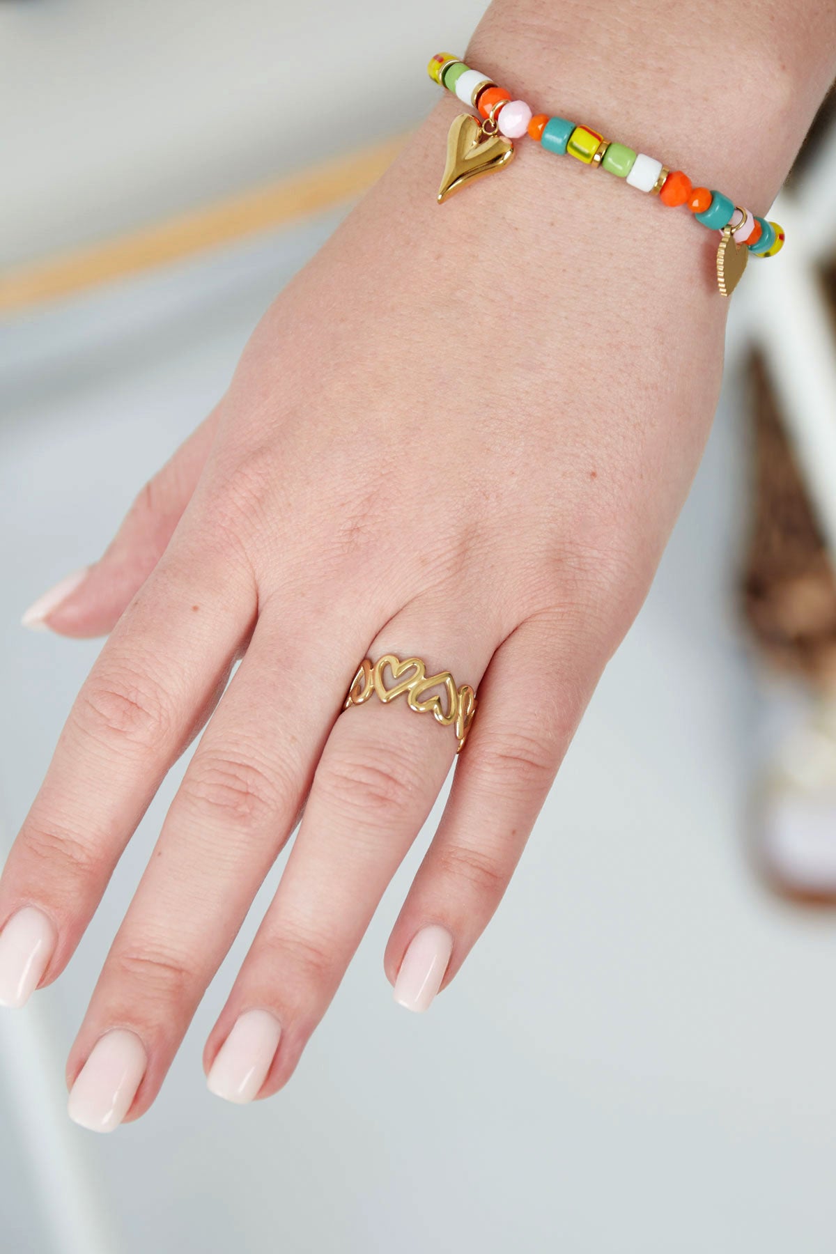 Ring - Goud - Twisted Love