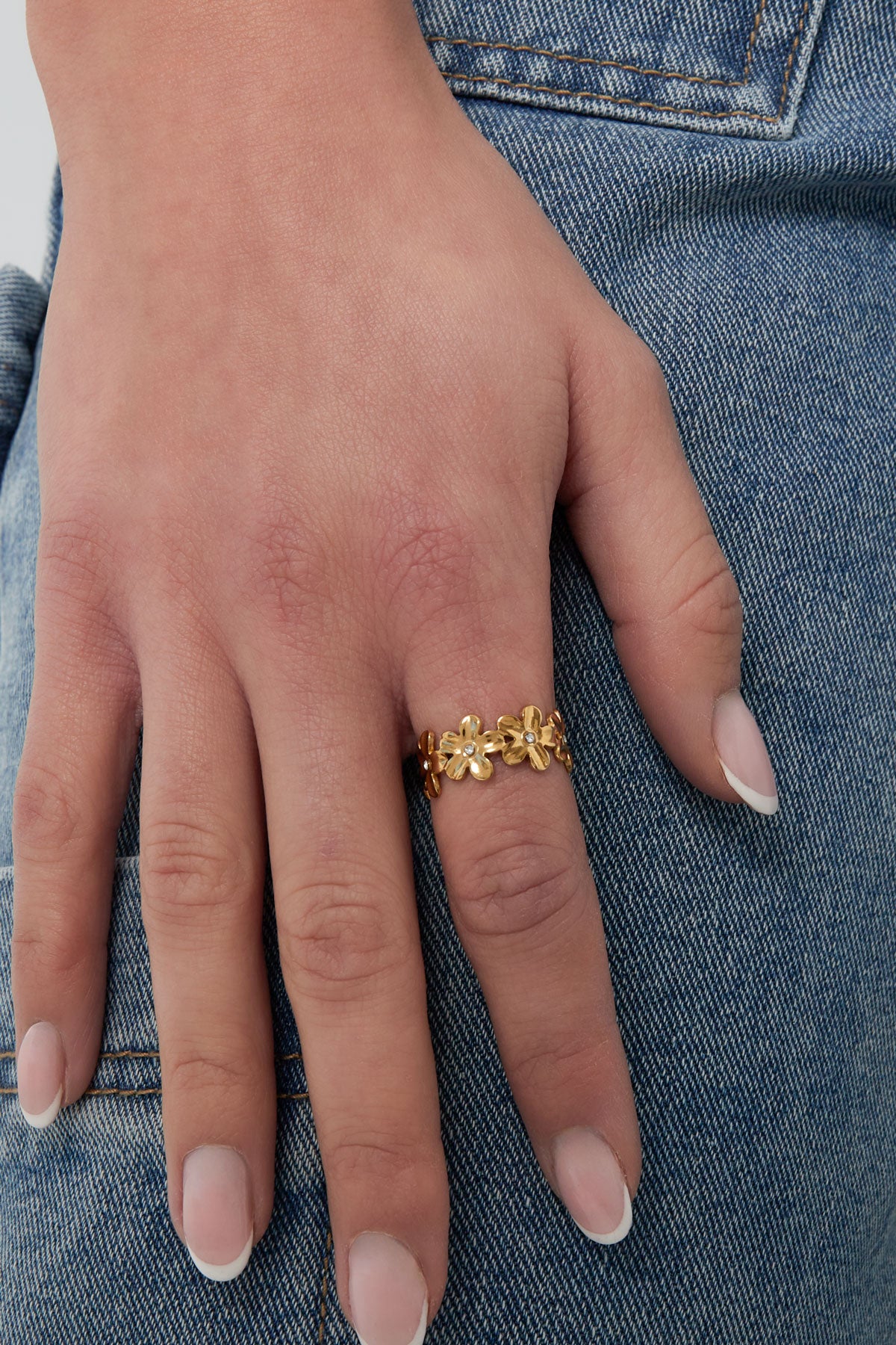 Ring - Goud - Infinite Flower