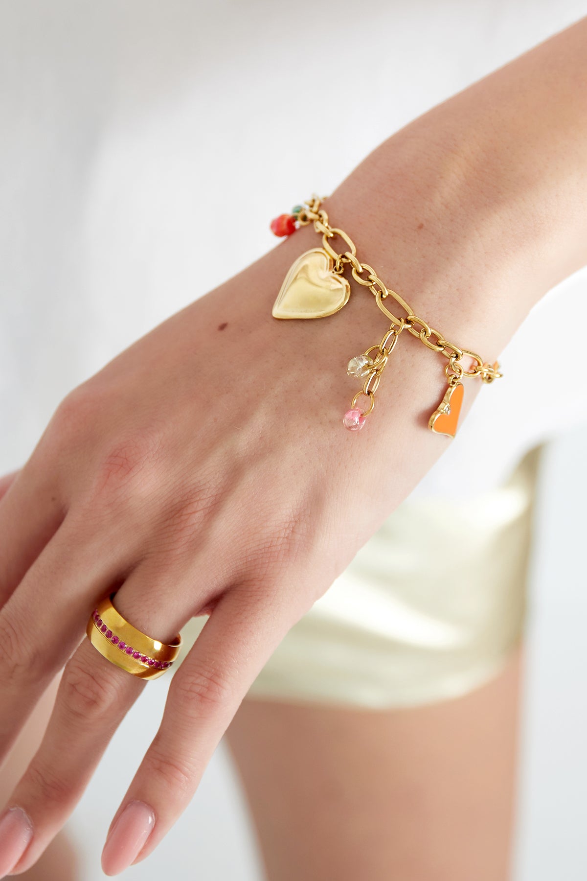 Statement armband - Goud - Summer Joy