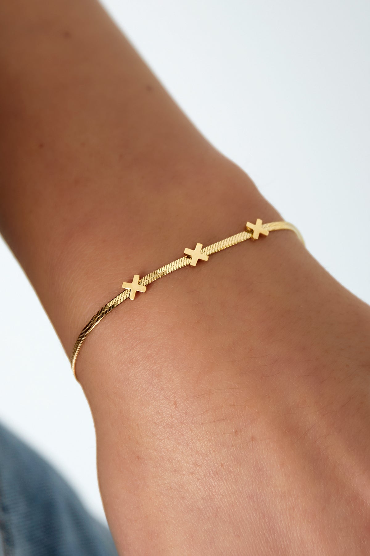 Armband - Goud - Triple X