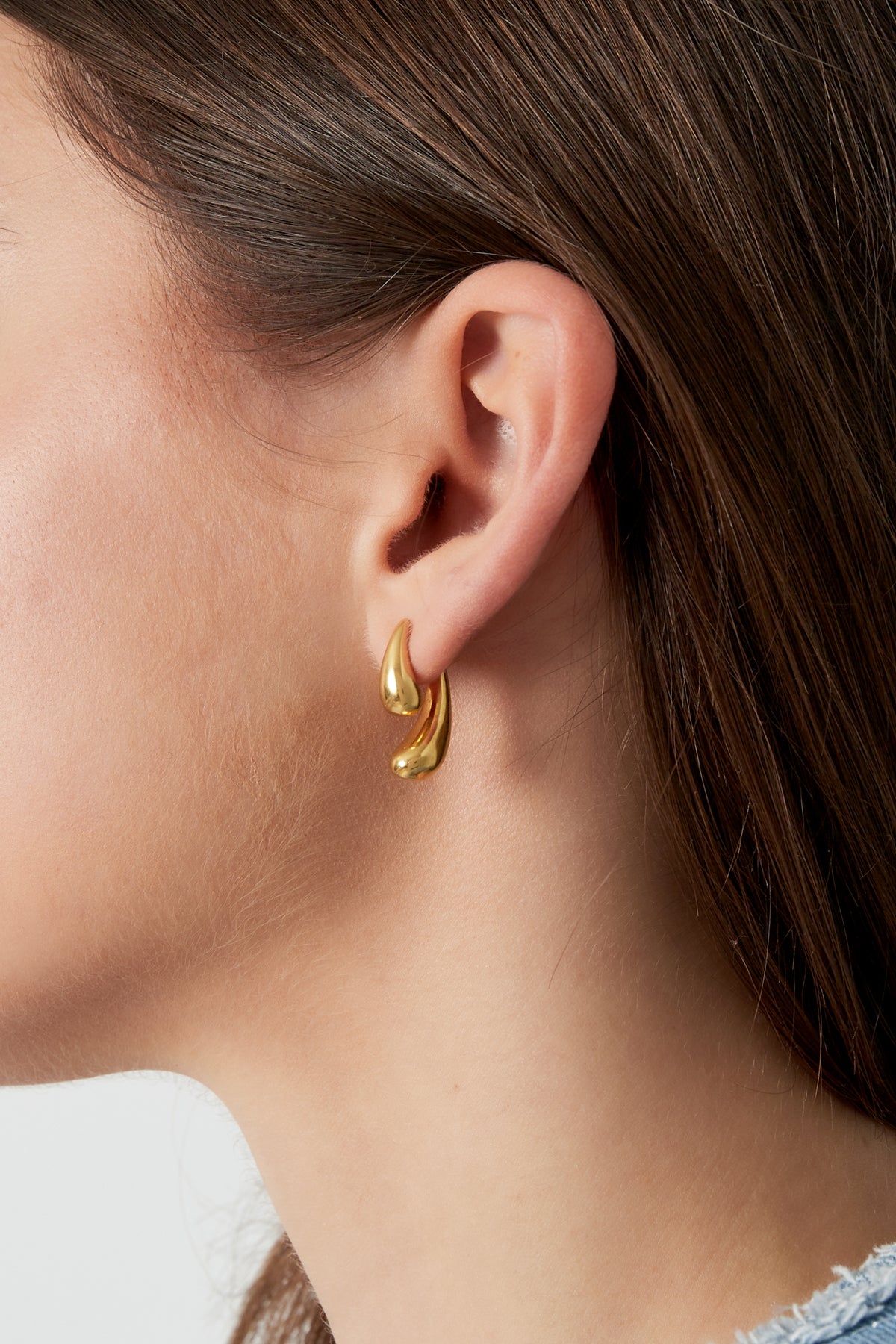 Oorbellen - Goud - Golden Drops