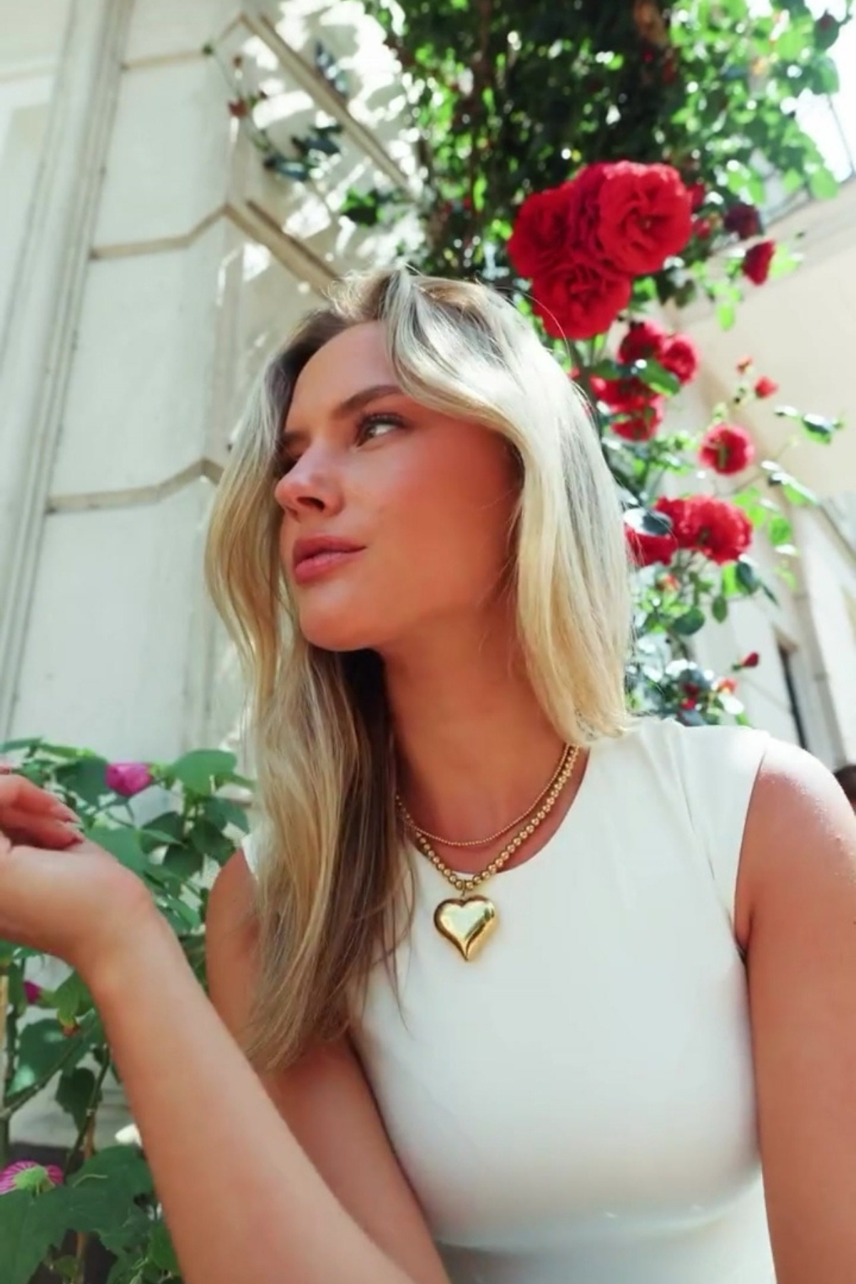 Ketting - Goud - Love Beads