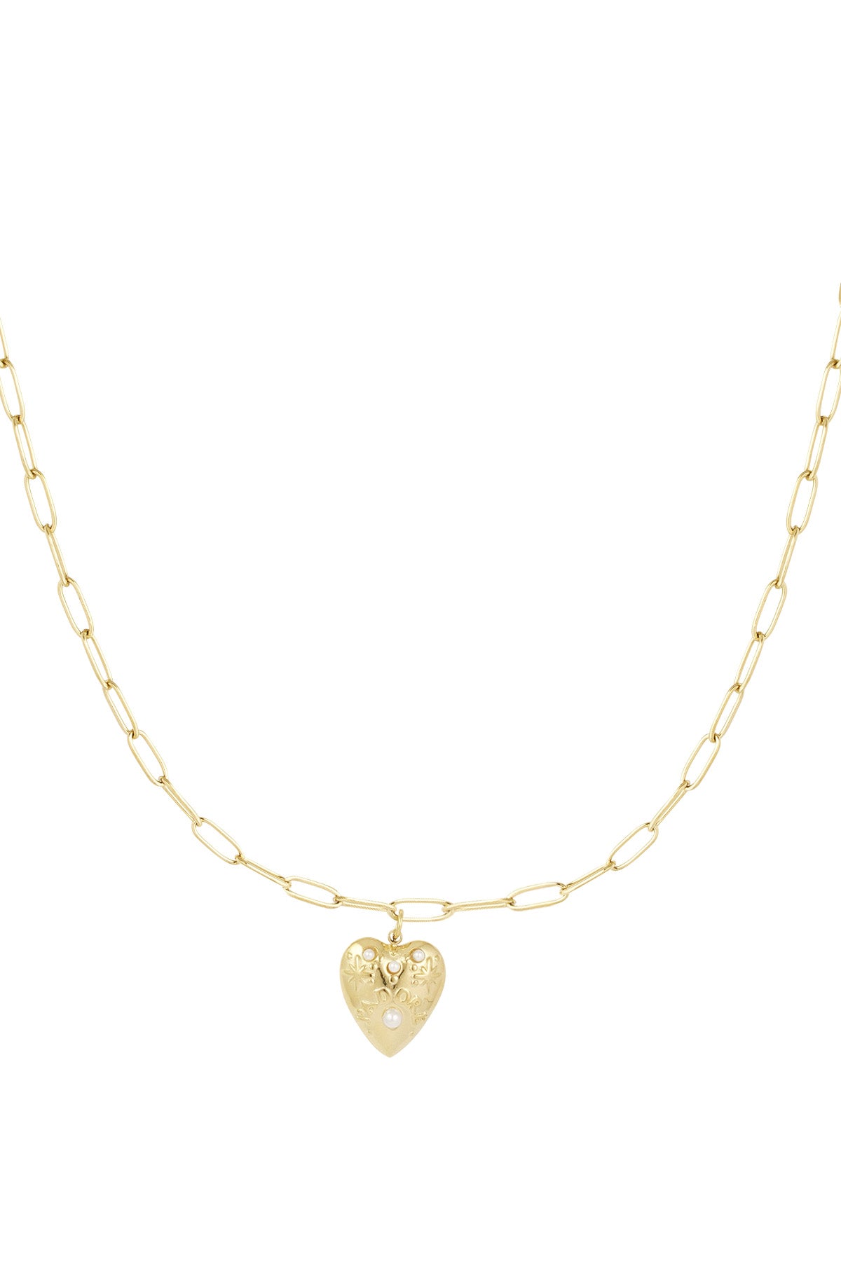 Ketting - Goud - Classic Heart