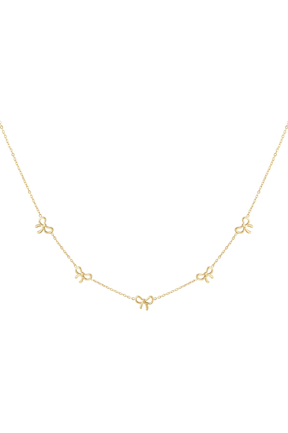Ketting - Goud - Charming Bows