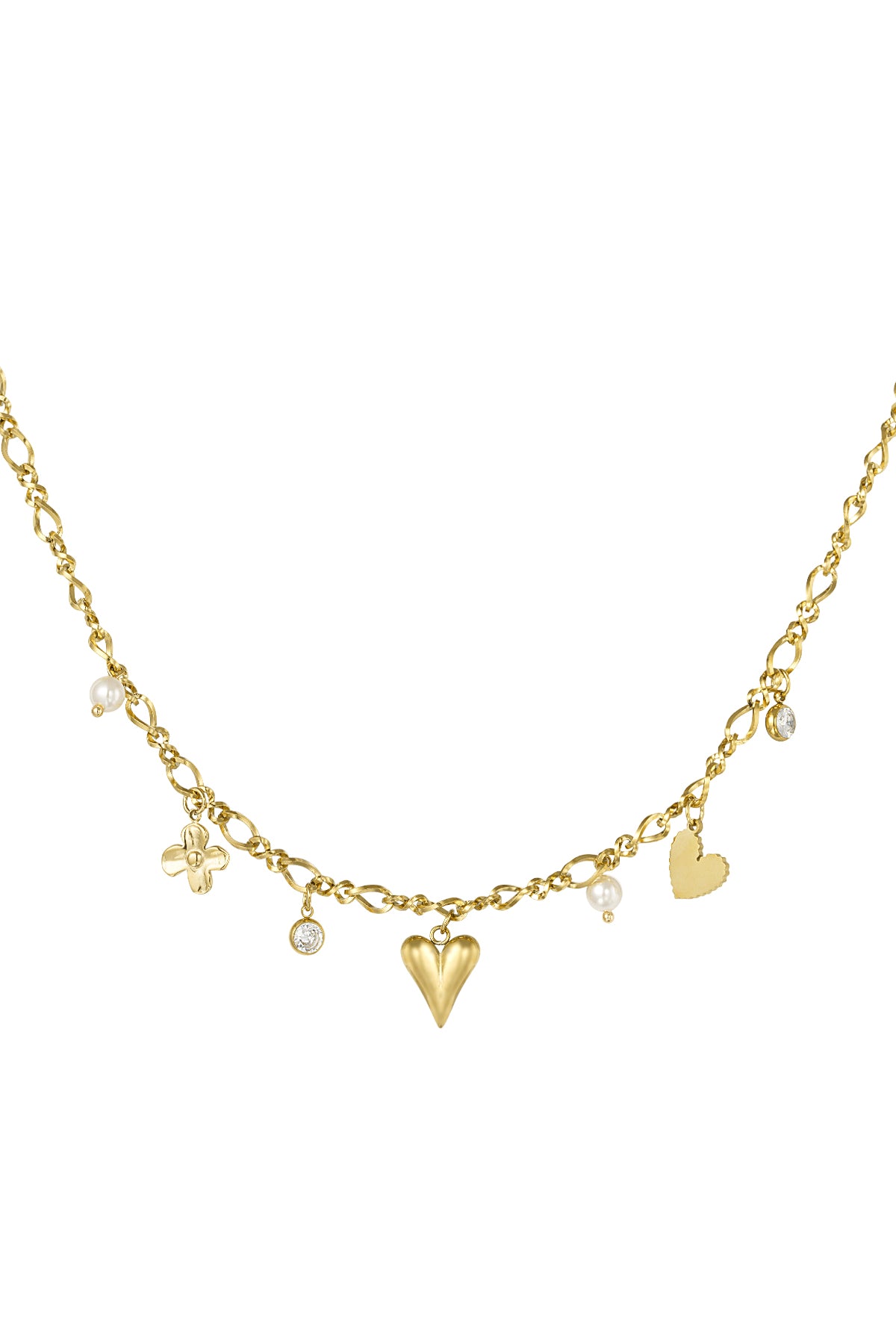 Statement ketting - Goud - Love on Top