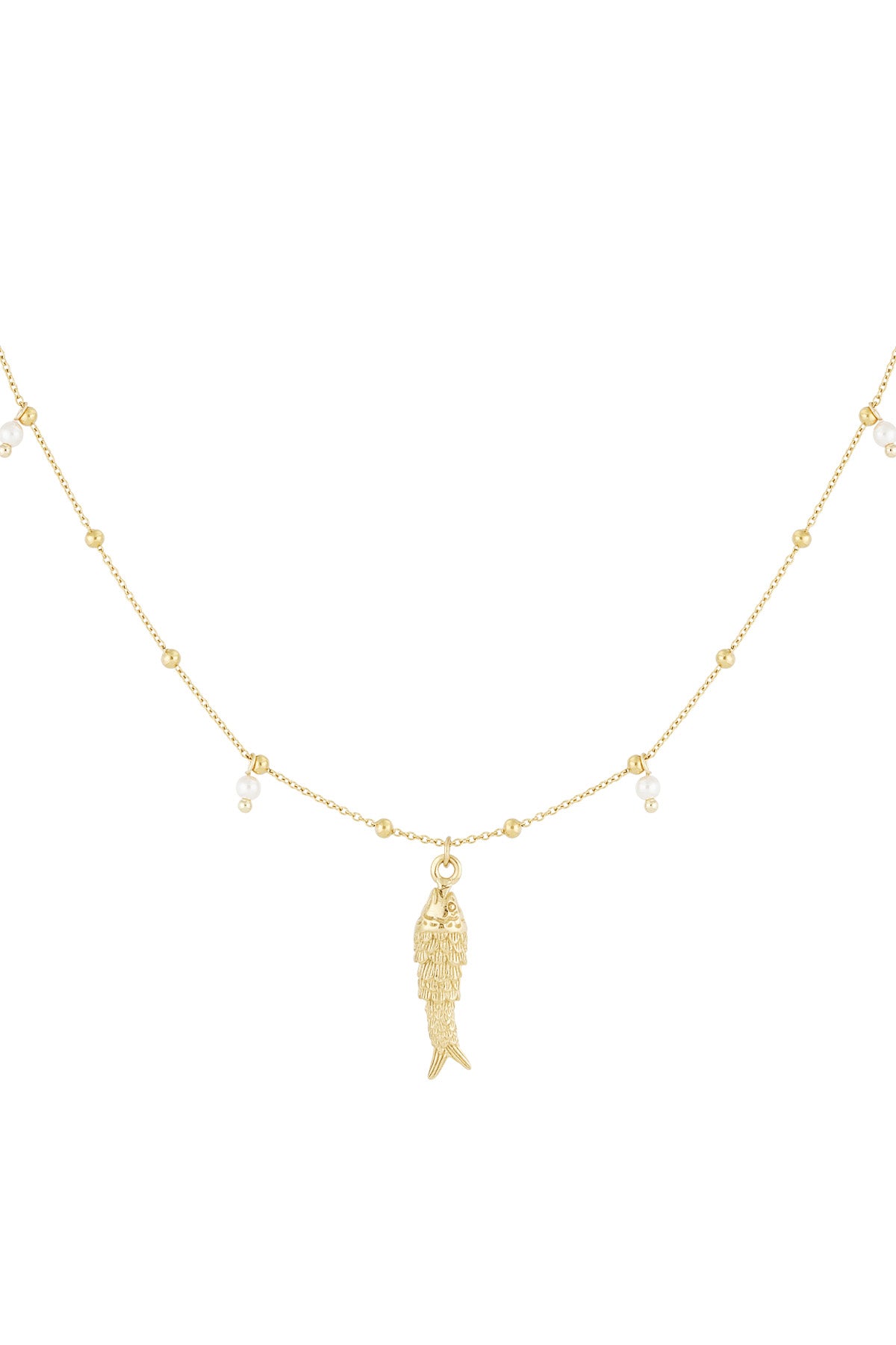 Ketting - Goud - Golden Fish