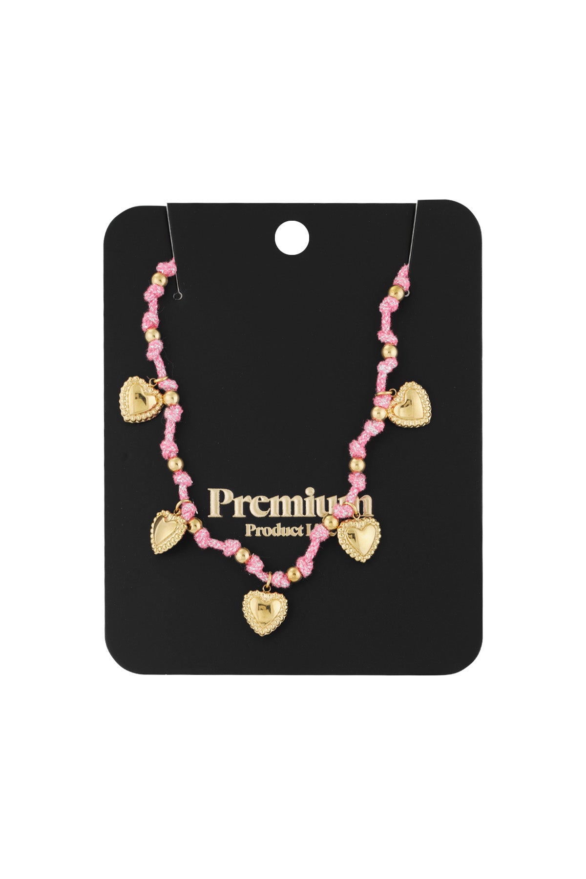 Ketting - Goud - Cozy Hearts