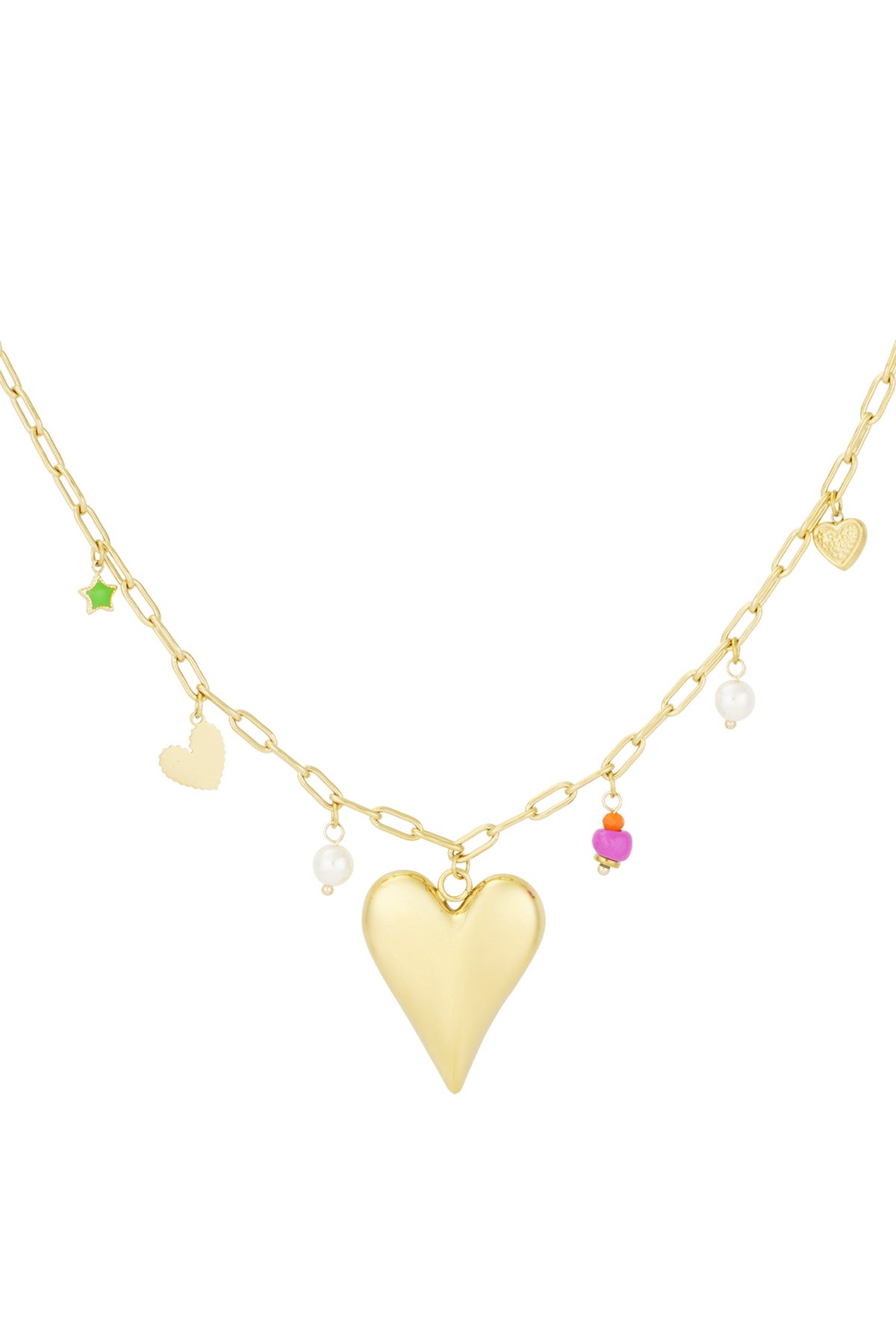 Statement ketting - Goud - Love Moment