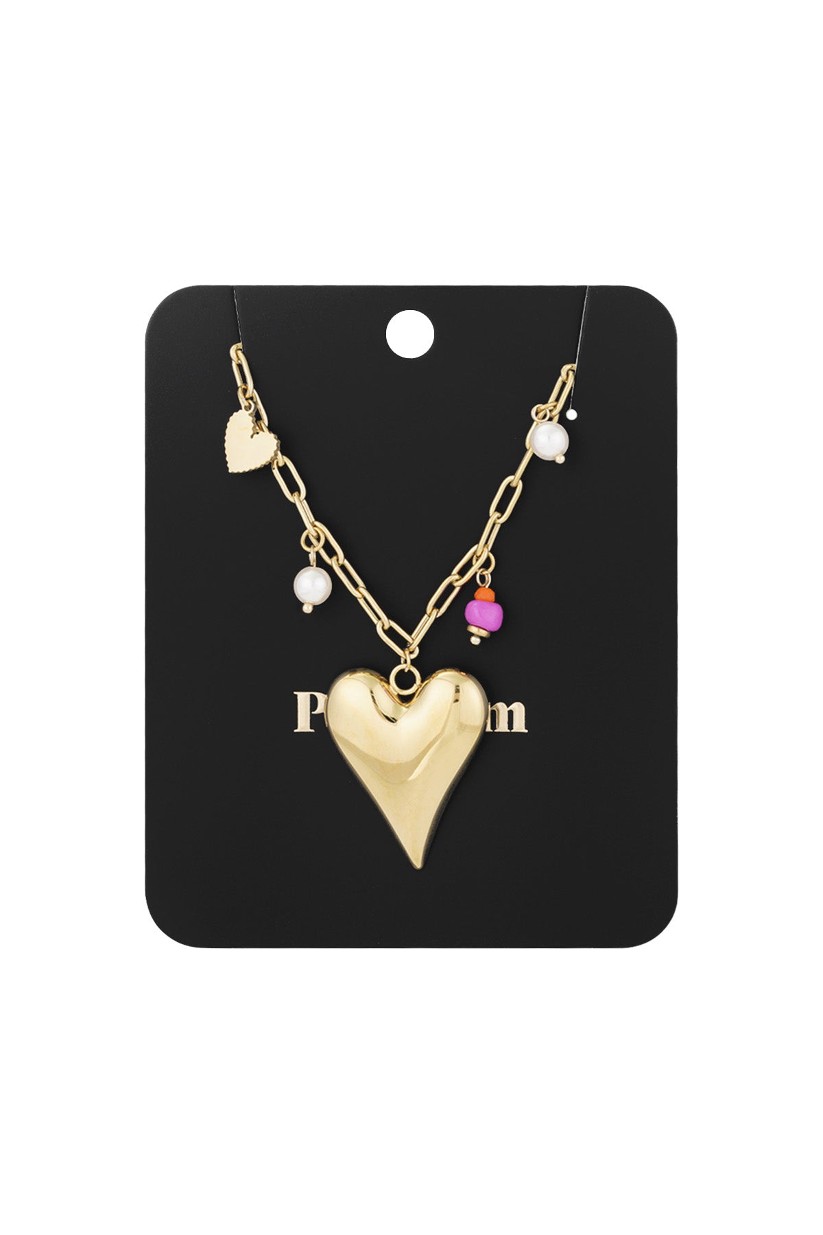 Statement ketting - Goud - Love Moment