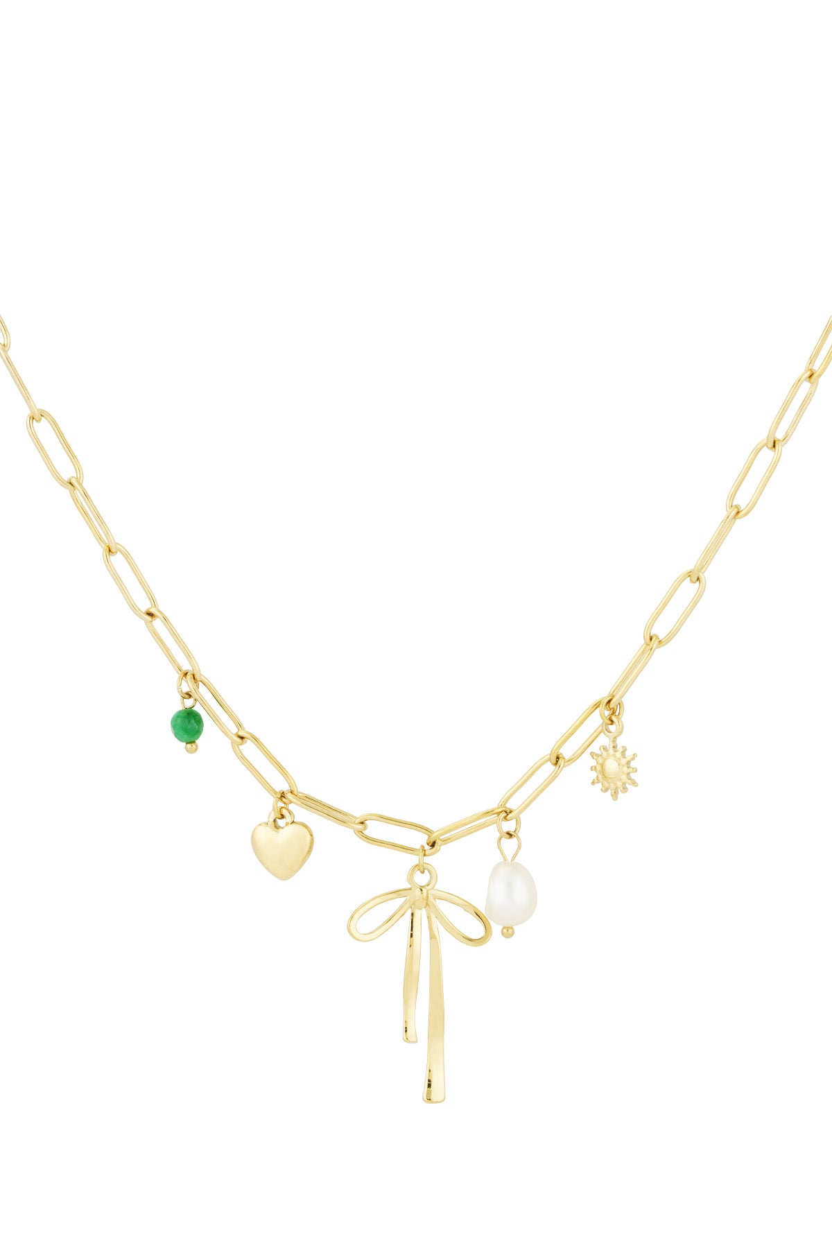 Ketting - Goud - Golden Bow
