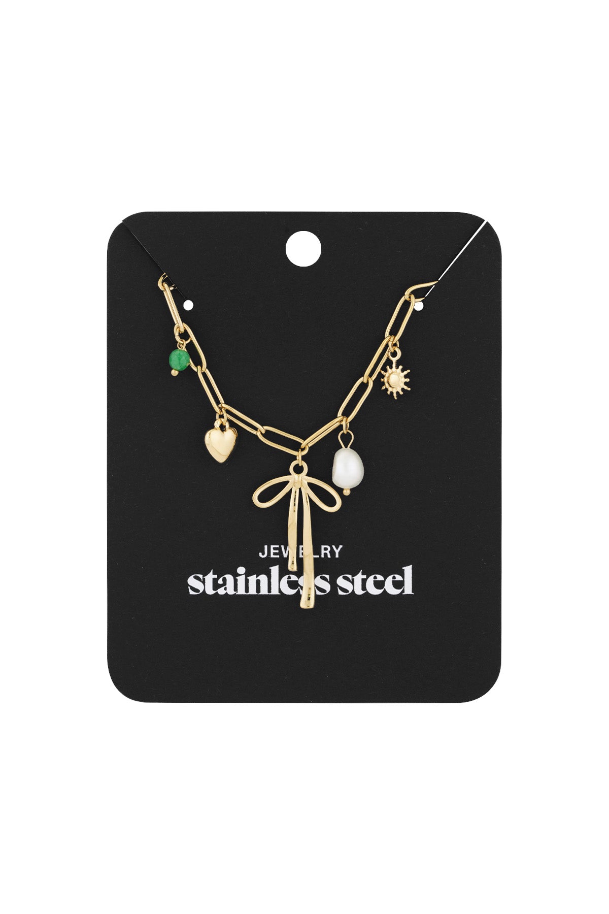 Ketting - Goud - Golden Bow