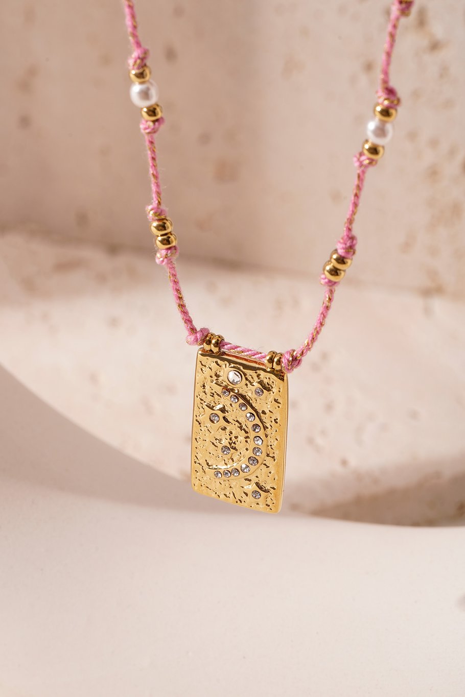 Ketting - Goud - Pink Moon