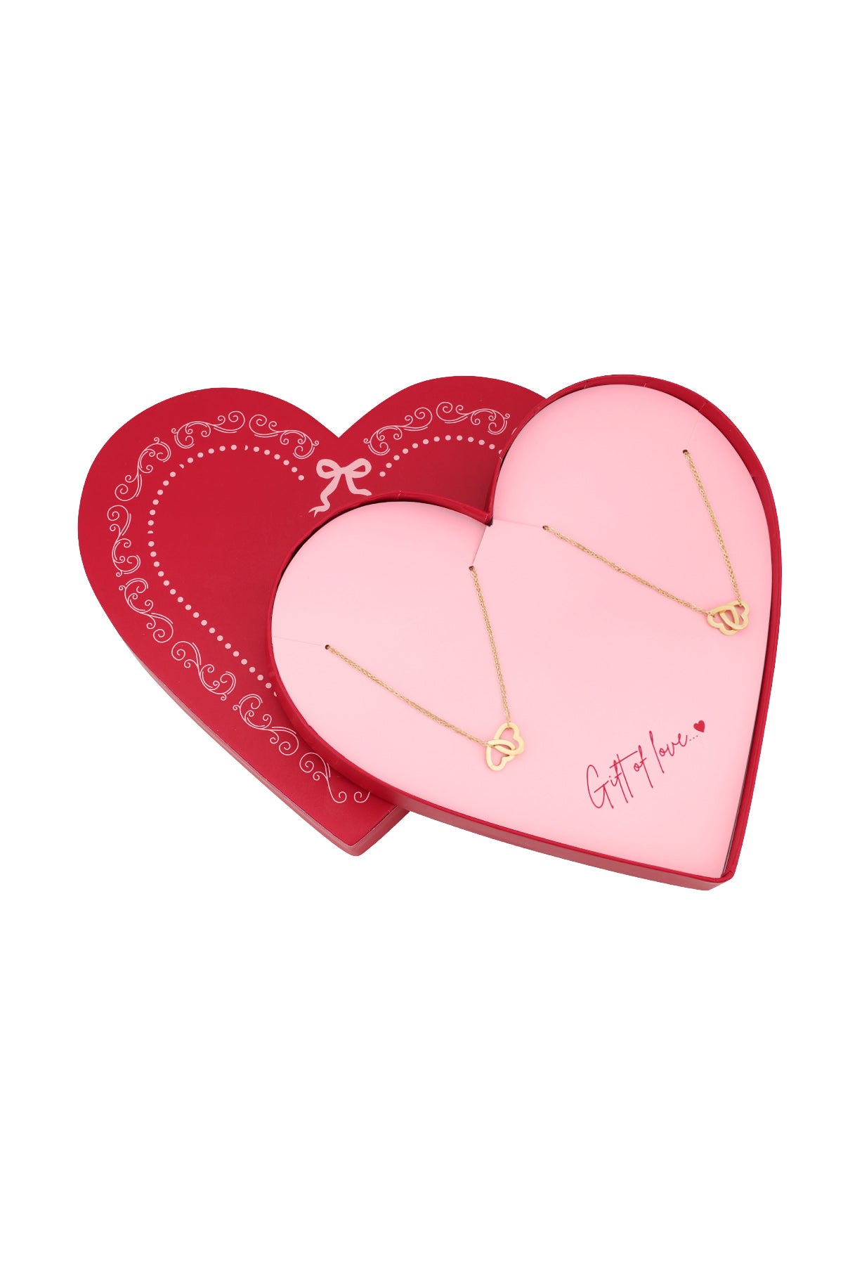 Kettingen set - Goud - Love Knots