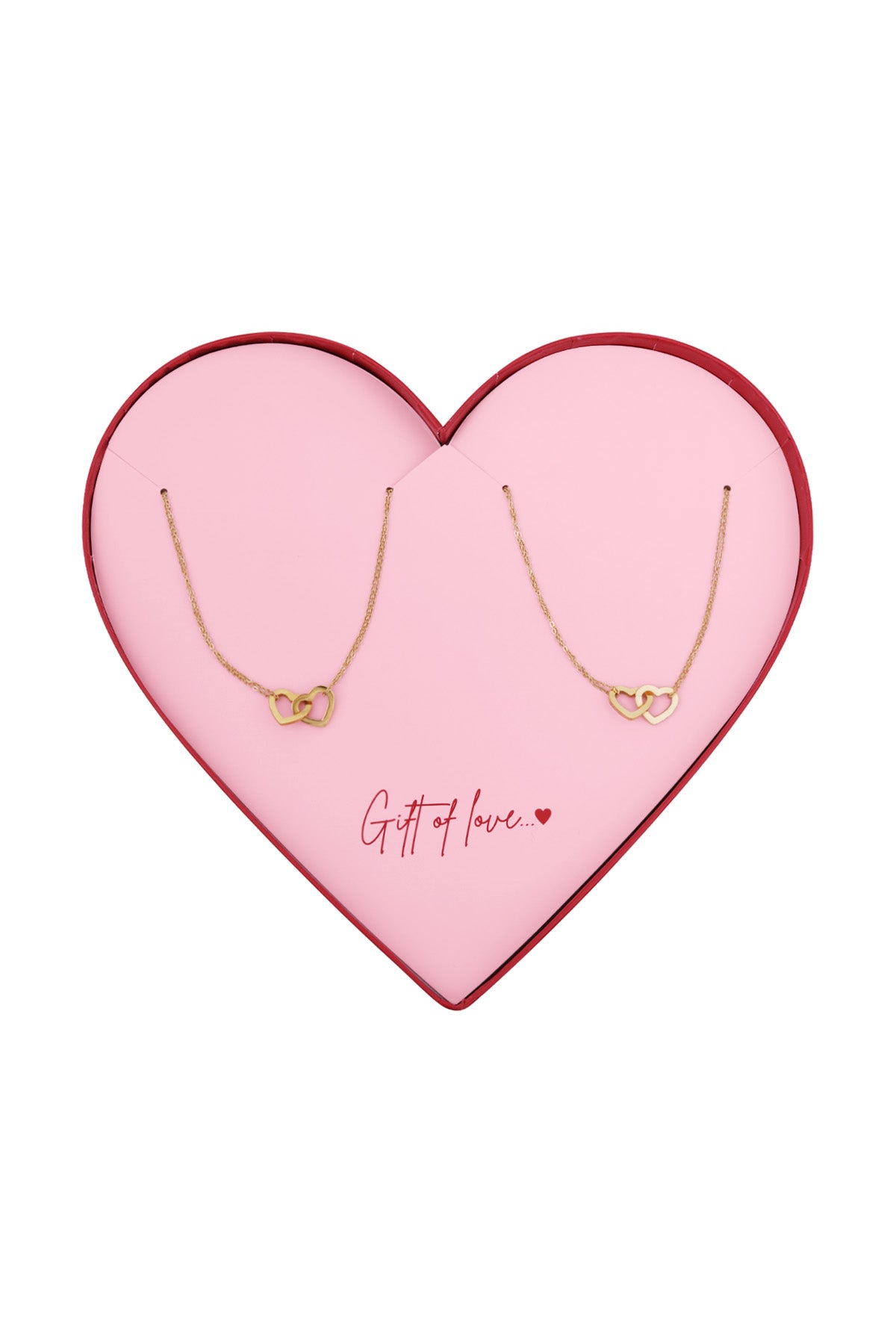 Kettingen set - Goud - Love Knots