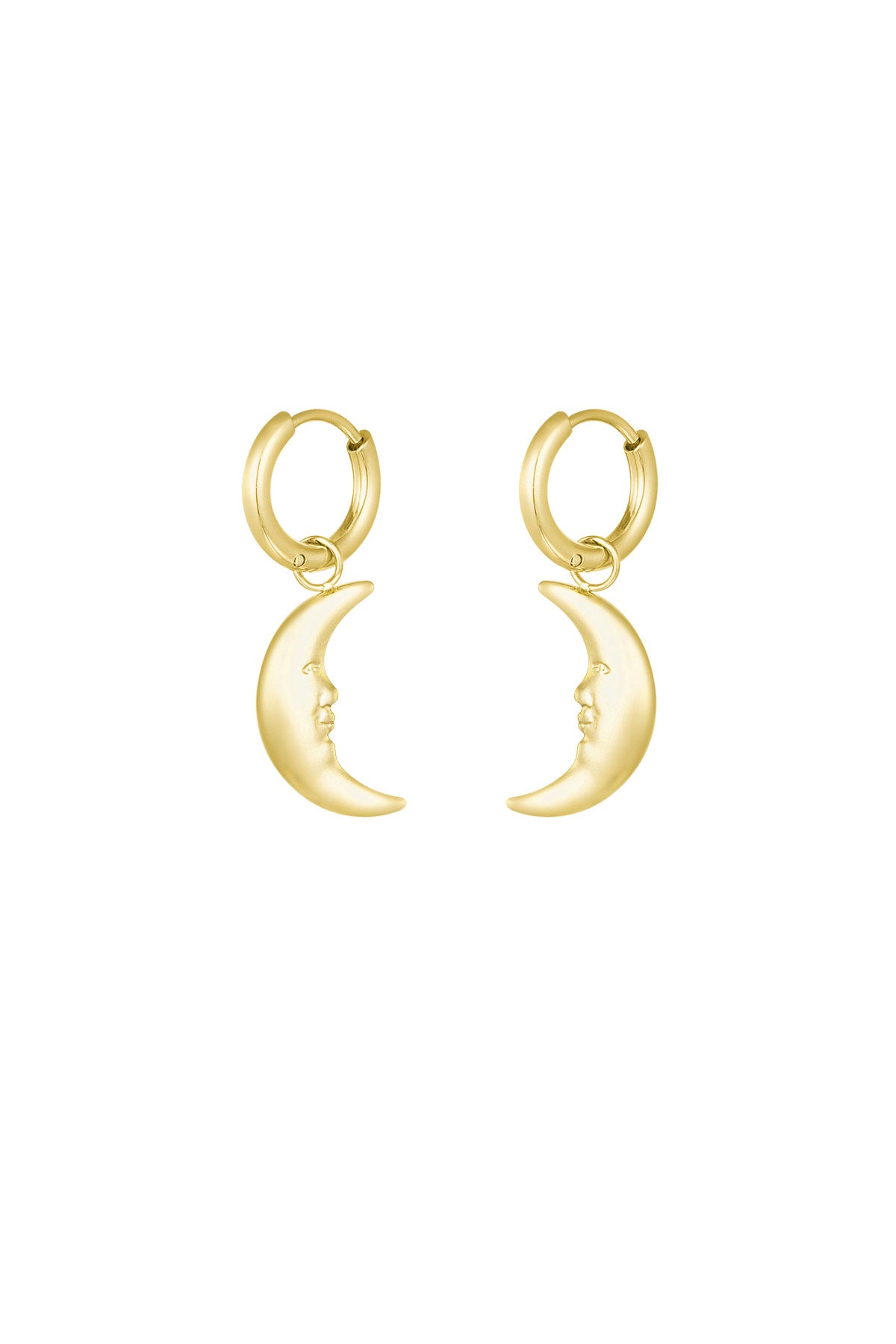 Oorbellen - Goud - Classy Moonlight