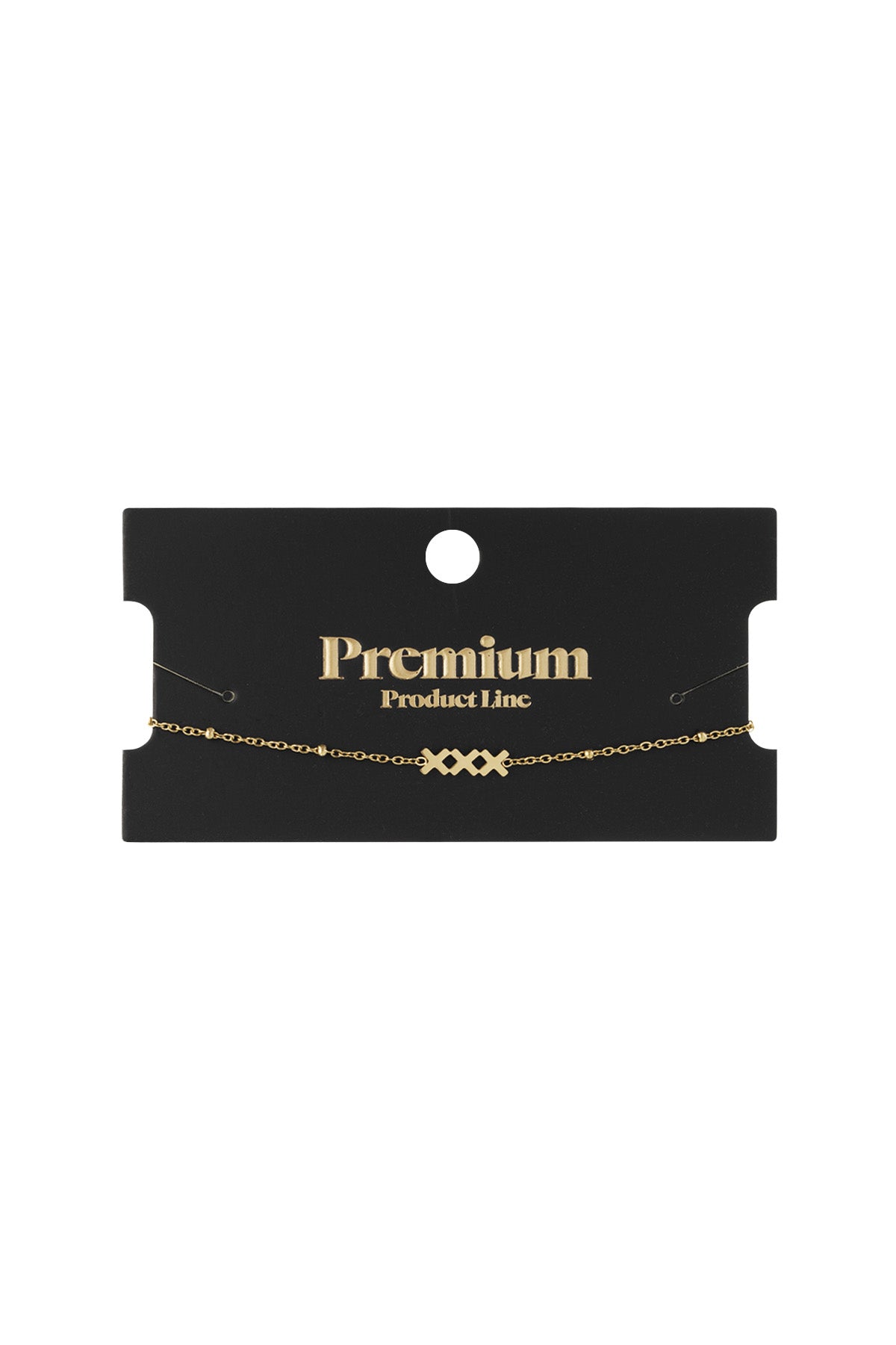 Armband - Goud - Three Crosses