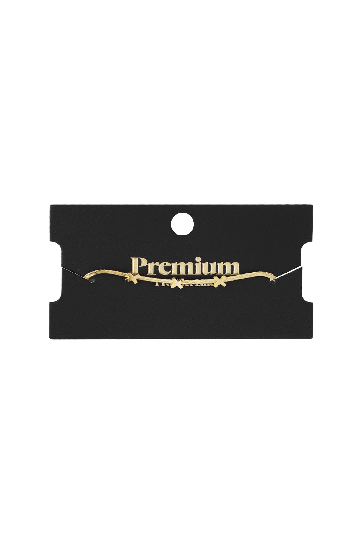 Armband - Goud - Triple X