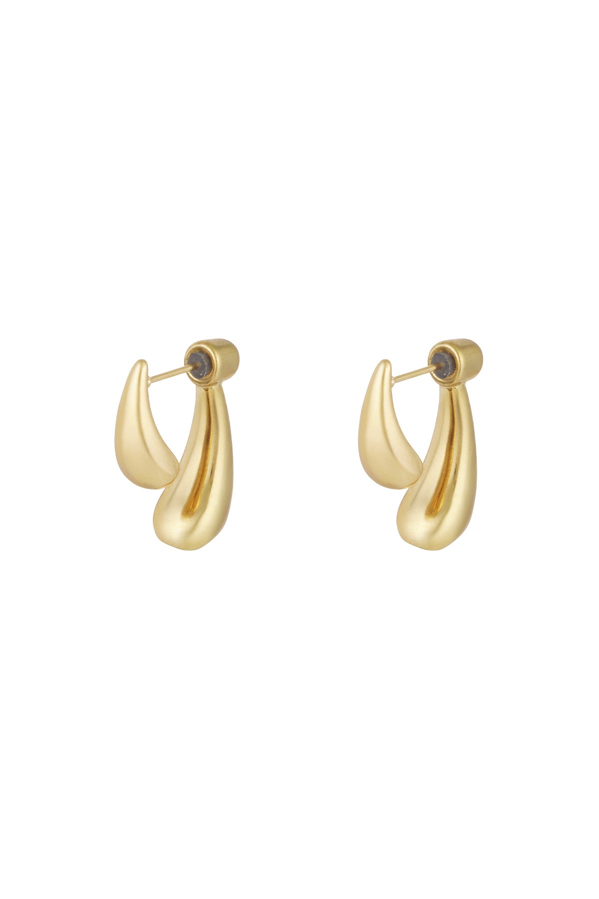 Oorbellen - Goud - Golden Drops