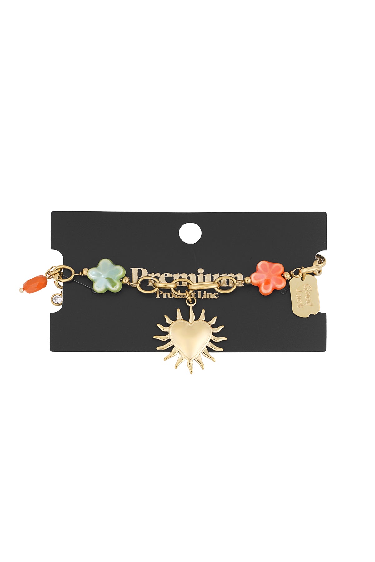 Armband - Goud - Happy Colors