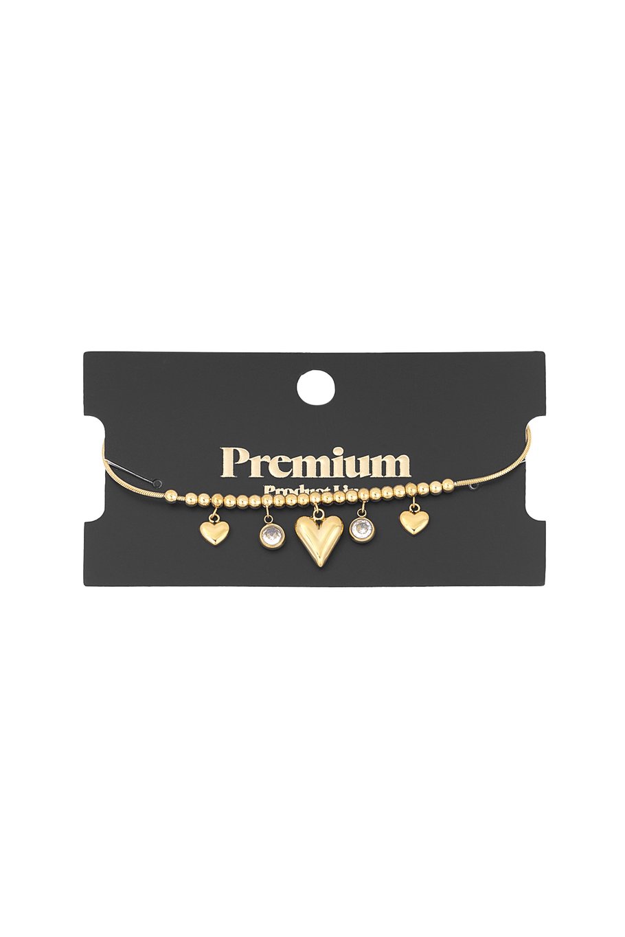 Armband - Goud - Gleaming Heart