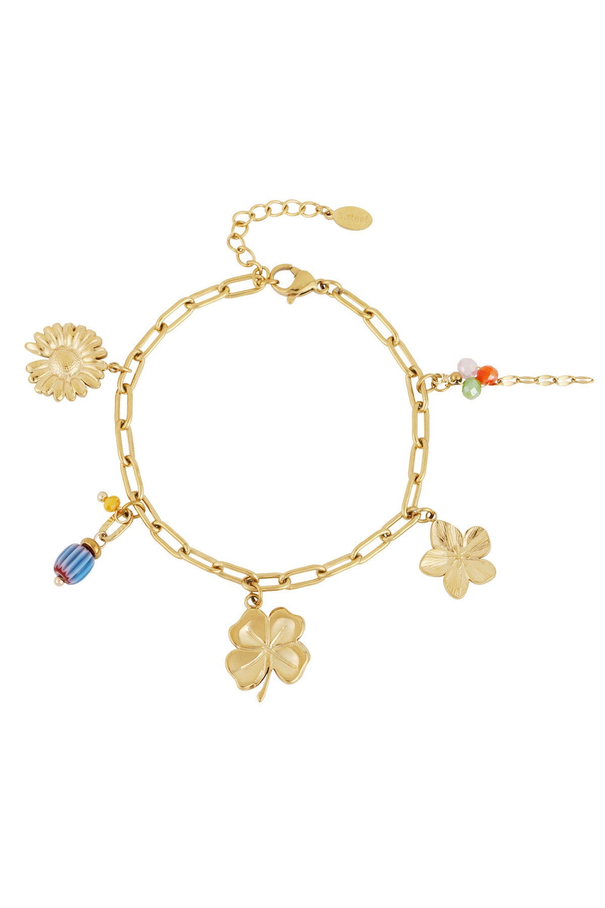 Armband - Goud - Blooming Chain