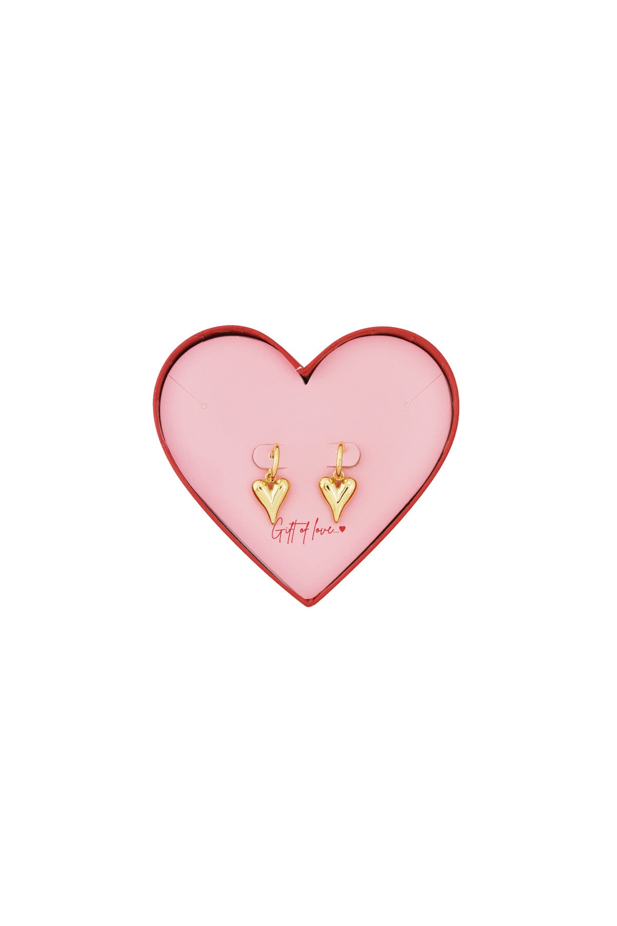 Oorbellen - Goud - Little Hearts