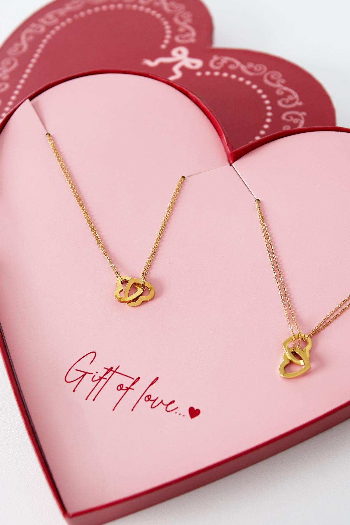 Kettingen set - Goud - Love Knots