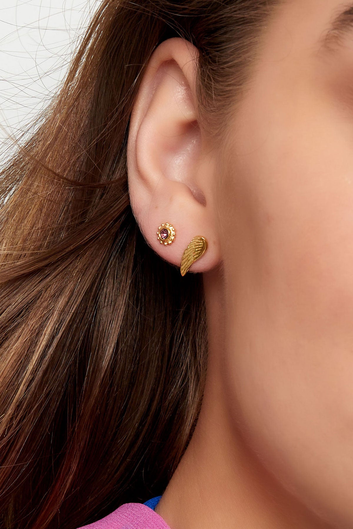 Oorbellen - Goud - Little Wings