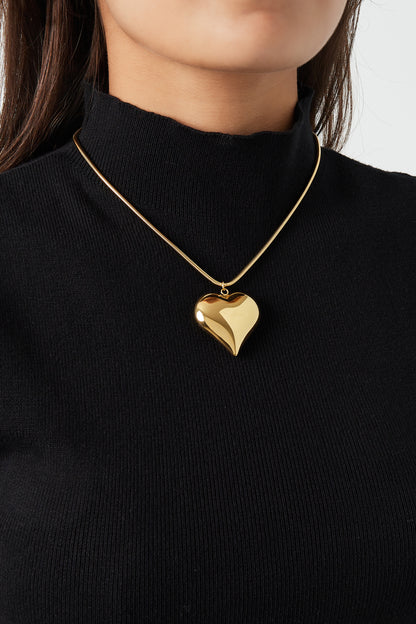 Statement ketting - Goud - Bold Heart