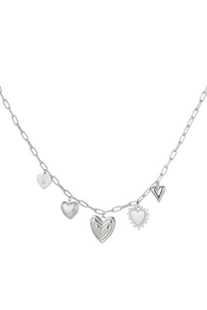 Ketting - Goud - Hearts For The Win