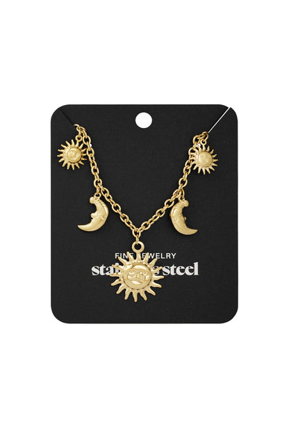 Ketting - Goud - Day & Night