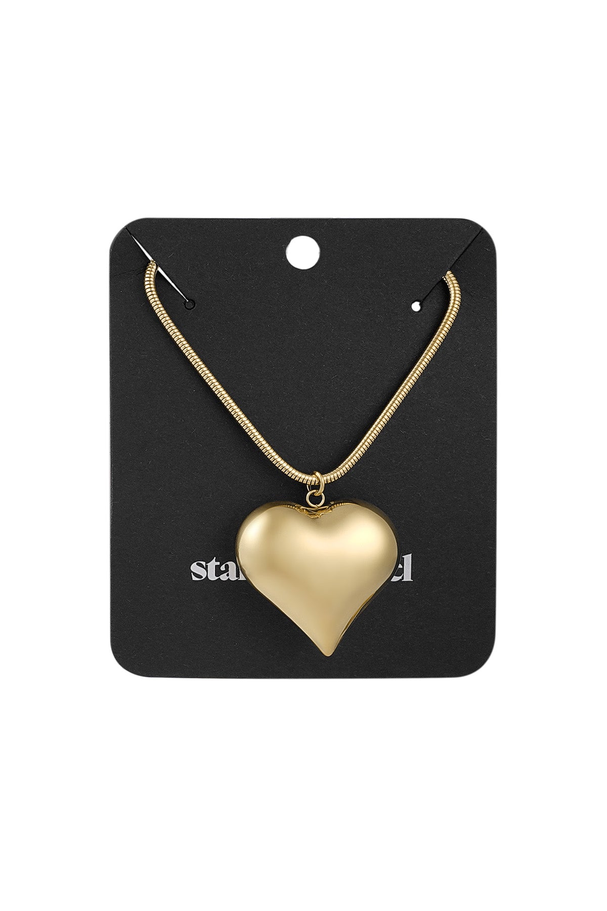 Statement ketting - Goud - Bold Heart