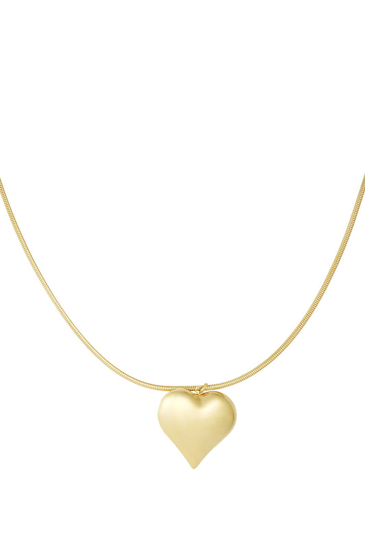 Statement ketting - Goud - Bold Heart