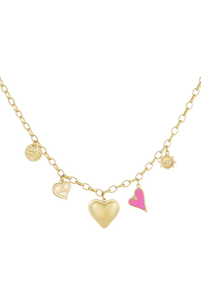 Ketting - Goud- Love Is In The Air