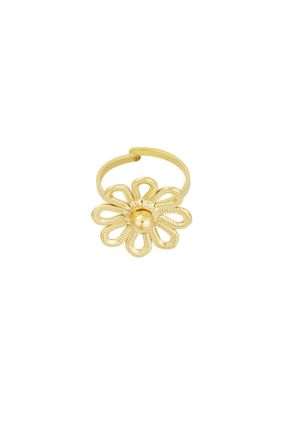 Ring - Goud - Happy Flower