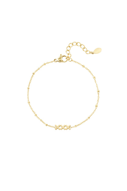 Armband - Goud - Three Crosses