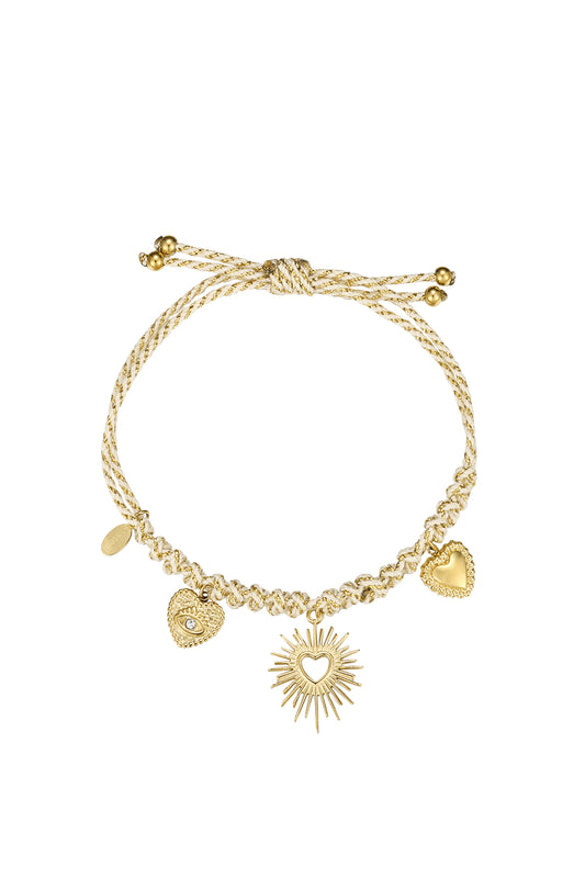 Armband - Goud - Linked In Love