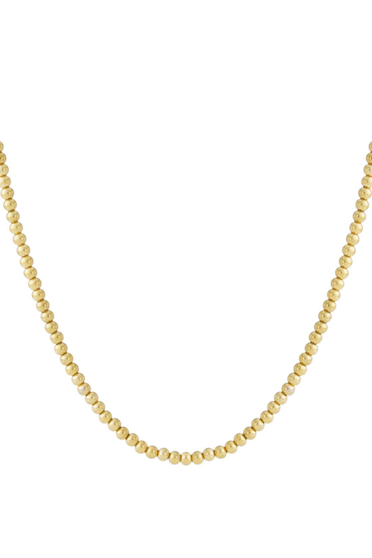 Ketting - Goud - Golden Beads