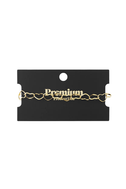 Armband - Goud - Infinity Hearts