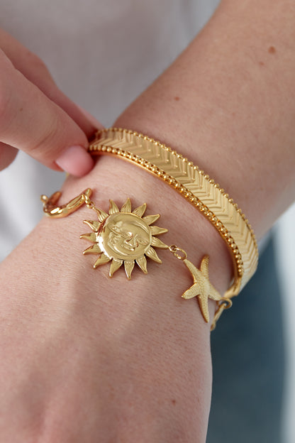 Armband- Goud - Midnight Charm